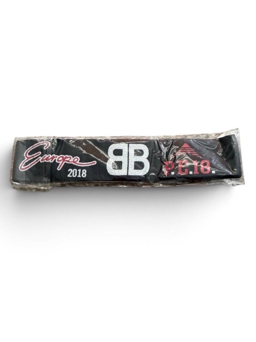 Europe 2018 Embroidered Black Headband